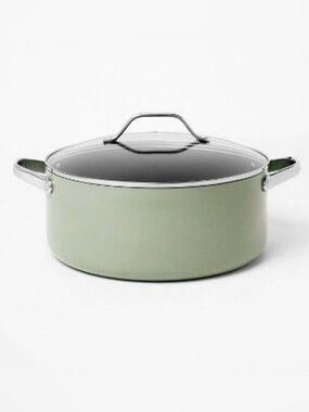 Brand New Figment 8 Qt Ceramic Coated Stockpot
